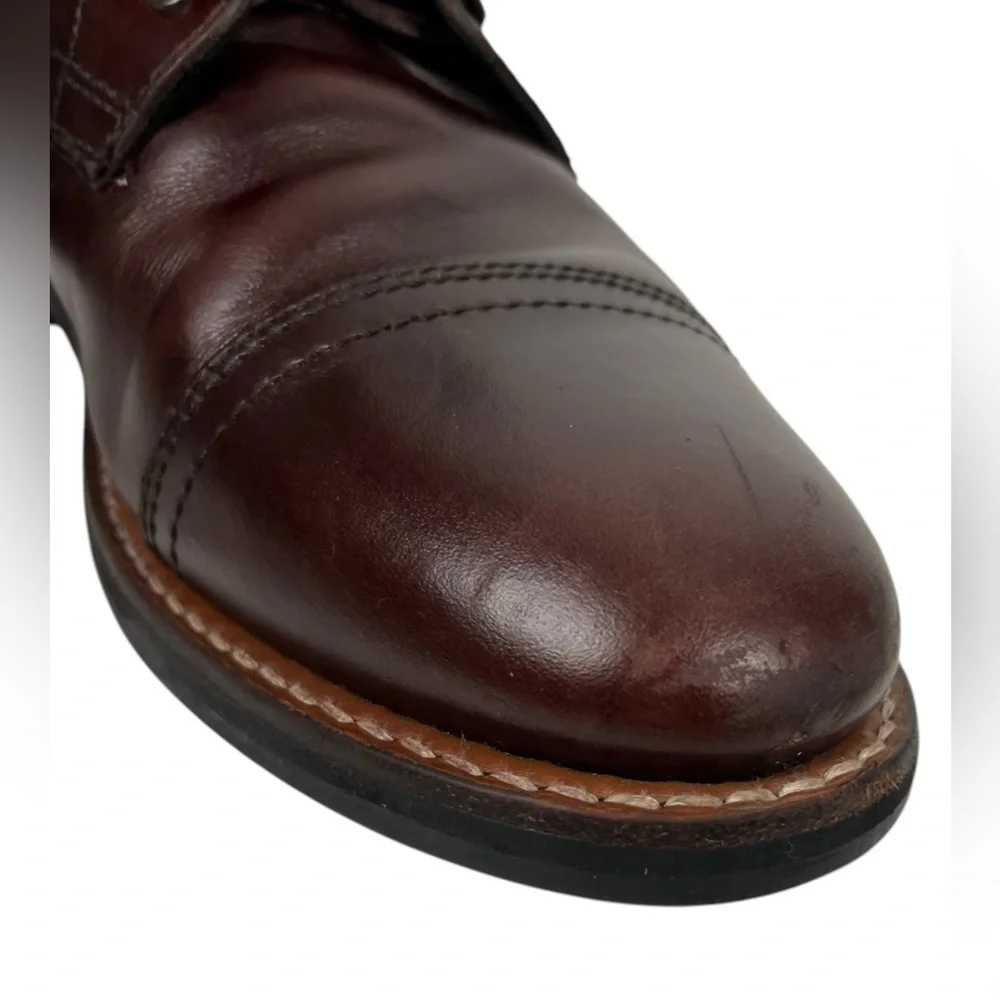 Thursday Boot Company Mens Captain Boots Brown Leather Lace Up Size US 11.5